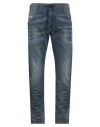Diesel Man Jeans Blue Size 34 Lycra, Cotton, Elastane In Blue