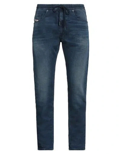Diesel Man Jeans Blue Size 34 Lyocell, Cotton, Elastane