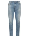 Diesel Man Jeans Blue Size 34w-30l Cotton, Elastane