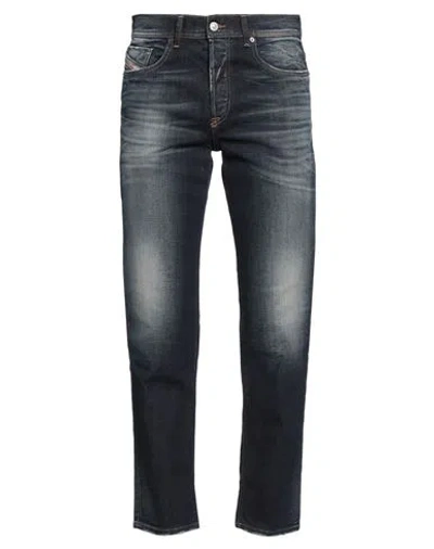 Diesel Man Jeans Blue Size 30w-30l Cotton, Elastane