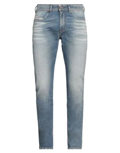 Diesel Man Jeans Blue Size 33w-30l Cotton, Elastane