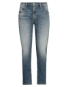 Diesel Man Jeans Blue Size 34w-30l Cotton, Elastane In Blue