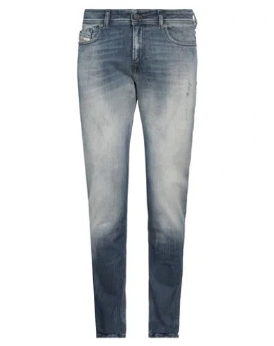 Diesel Man Jeans Blue Size 34w-30l Cotton, Elastomultiester, Elastane