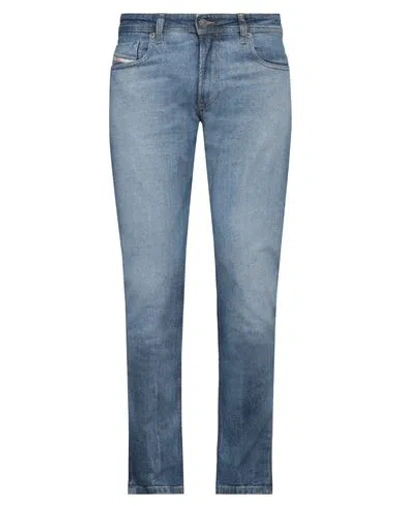 Diesel Man Jeans Blue Size 30w-30l Cotton, Lyocell, Elastane