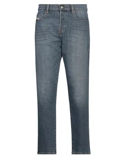 Diesel Man Jeans Blue Size 33w-30l Cotton, Polyester, Elastane