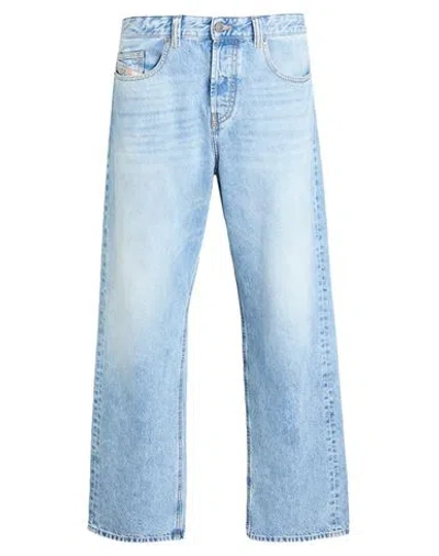 Diesel Man Jeans Blue Size 34w-32l Cotton