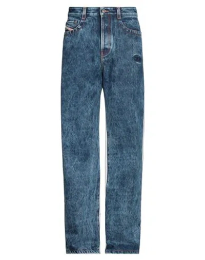 Diesel Man Jeans Blue Size 34w-32l Cotton