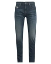 Diesel Man Jeans Blue Size 34w-32l Cotton, Elastane