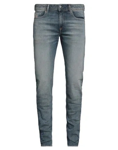 Diesel Man Jeans Blue Size 34w-32l Cotton, Elastane