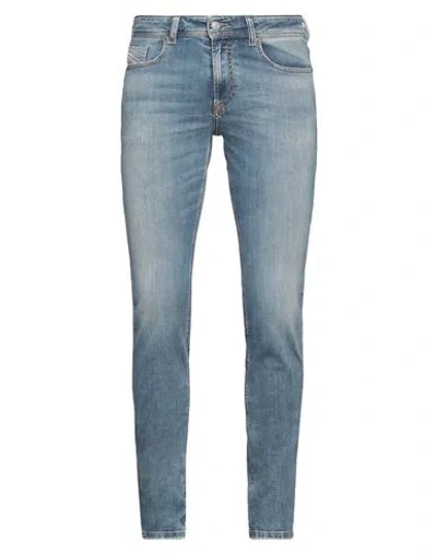 Diesel Man Jeans Blue Size 34w-32l Cotton, Elastane