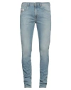 Diesel Man Jeans Blue Size 34w-32l Cotton, Elastane