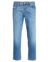 Diesel Man Jeans Blue Size 34w-32l Cotton, Elastane In Blue