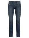 Diesel Man Jeans Blue Size 33w-32l Cotton, Elastane In Blue