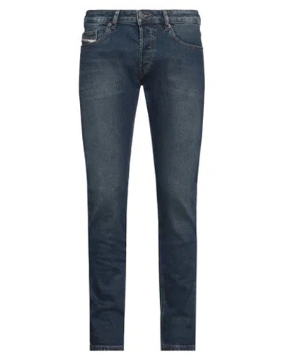 Diesel Man Jeans Blue Size 33w-32l Cotton, Elastane