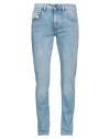 Diesel Man Jeans Blue Size 34w-32l Cotton, Elastane In Blue