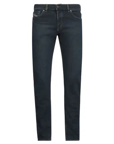 Diesel Man Jeans Blue Size 34w-32l Cotton, Elastane
