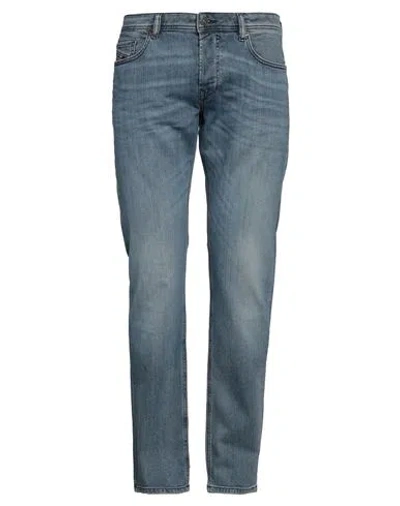Diesel Man Jeans Blue Size 34w-32l Cotton, Elastane