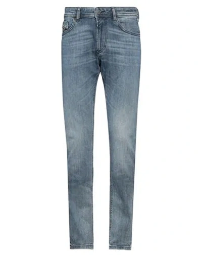 Diesel Man Jeans Blue Size 31w-32l Cotton, Elastane
