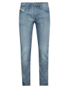 Diesel Man Jeans Blue Size 33w-32l Cotton, Elastomultiester, Elastane In Blue