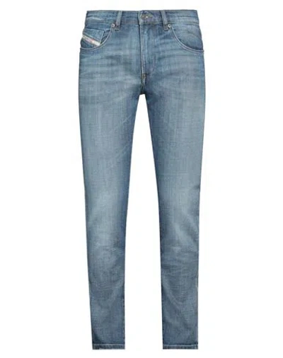 Diesel Man Jeans Blue Size 33w-32l Cotton, Elastomultiester, Elastane