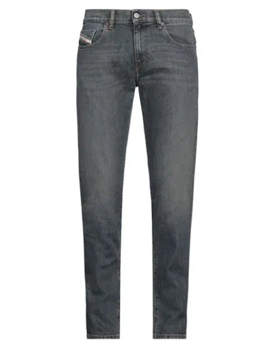 Diesel Man Jeans Blue Size 32w-32l Cotton, Polyester, Elastane