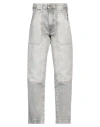Diesel P-5-d Denims With Maxi Pockets 17cm In Grey