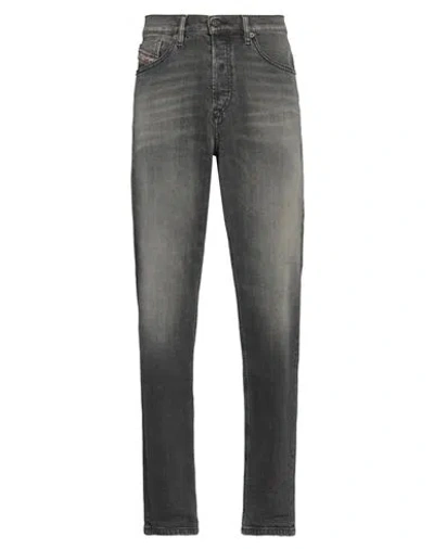 Diesel Man Jeans Grey Size 29w-32l Cotton, Elastane