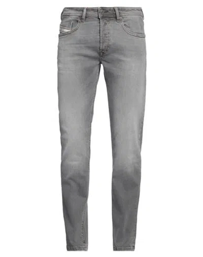 Diesel Man Jeans Grey Size 33w-32l Cotton, Elastane