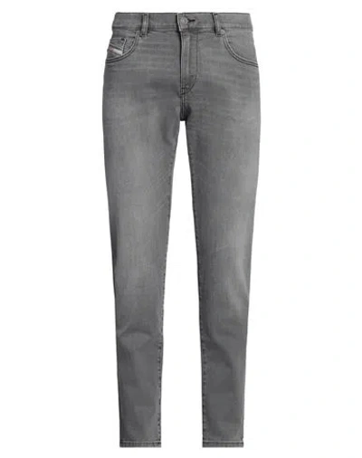 Diesel Man Jeans Grey Size 32w-32l Cotton, Elastane