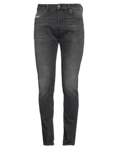 Diesel Man Jeans Grey Size 34w-32l Cotton, Elastane