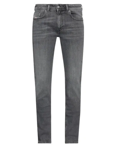 Diesel Man Jeans Grey Size 34w-32l Cotton, Elastomultiester, Elastane