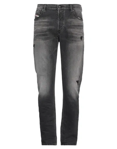 Diesel Man Jeans Steel Grey Size 32w-30l Cotton, Lyocell, Elastane