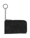 Diesel Man Key Ring Black Size - Leather In Black