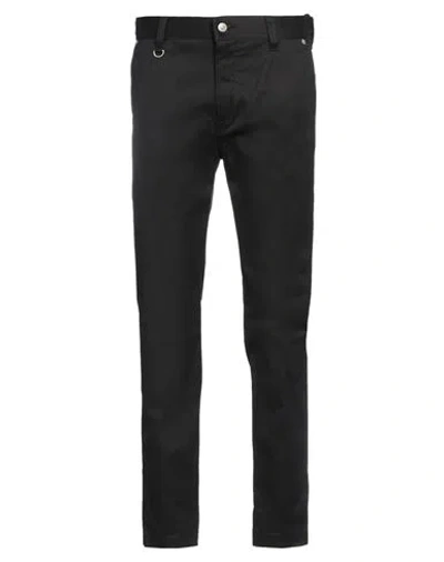 DIESEL DIESEL MAN PANTS BLACK SIZE 27 COTTON, ELASTANE