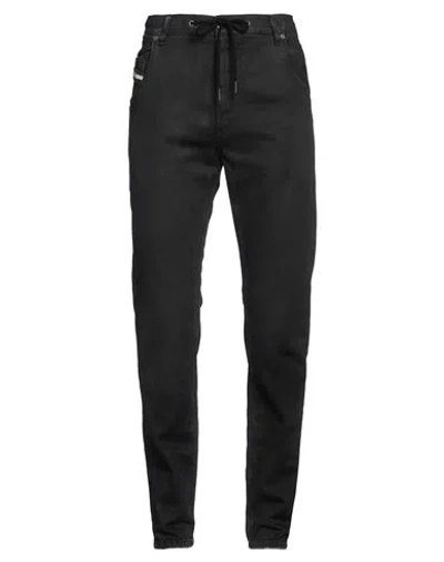 Diesel Drawstring Jeans In Black