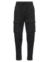 Diesel Man Pants Black Size 34 Cotton, Polyester, Elastane In Black
