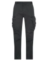Diesel Man Pants Charcoal Size 40 Cotton, Elastane In Grey