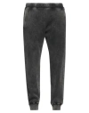 Diesel Man Pants Charcoal Size L Cotton In Grey