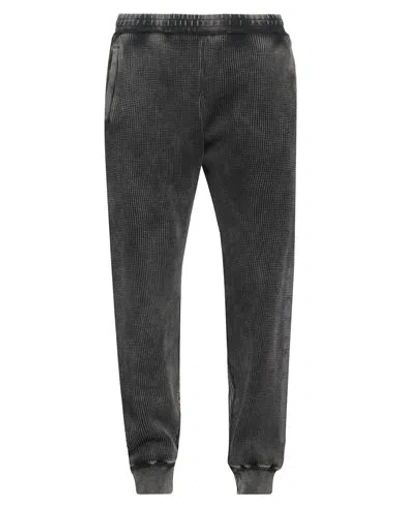 Diesel Man Pants Charcoal Size L Cotton In Grey