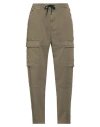 Diesel Man Pants Military Green Size 34 Cotton, Polyester, Elastane In Green