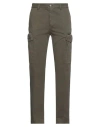 Diesel Man Pants Military Green Size 36 Cotton