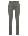 Diesel Man Pants Sage Green Size 29w-30l Cotton, Polyester, Elastane