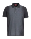 Diesel Man Polo Shirt Lead Size L Cotton