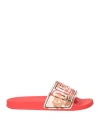 Diesel Man Sandals Red Size 9 Rubber