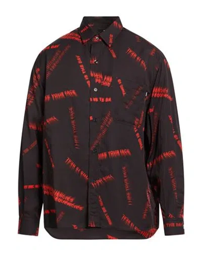 Diesel Man Shirt Black Size L Lyocell