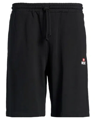 Diesel Man Shorts & Bermuda Shorts Black Size L Cotton