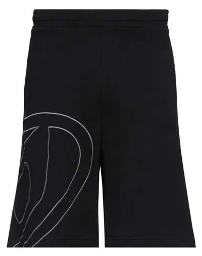 Diesel Man Shorts & Bermuda Shorts Black Size S Cotton
