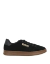 Diesel Man Sneakers Black Size 10 Cow Leather