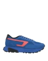 Diesel Rubber Serendipity Pro Sneakers With Openworks Detail In Blue