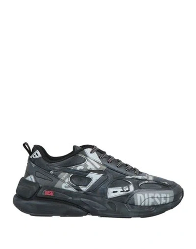 Diesel S-serendipity Panelled-design Sneakers In Grey